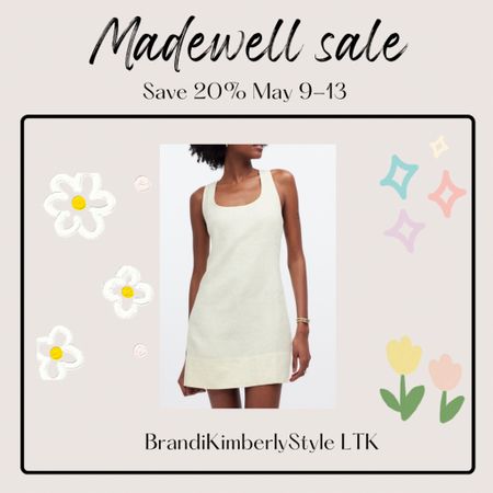 The Madewell sale has started!!! Save 20% on this mini dress in Linisn is a basic casual dress to have on hand for any time of the year.
Summer looks, summer outfit, sale, summer style, BrandiKimberlyStyle

#LTKSeasonal #LTKStyleTip #LTKxMadewell
