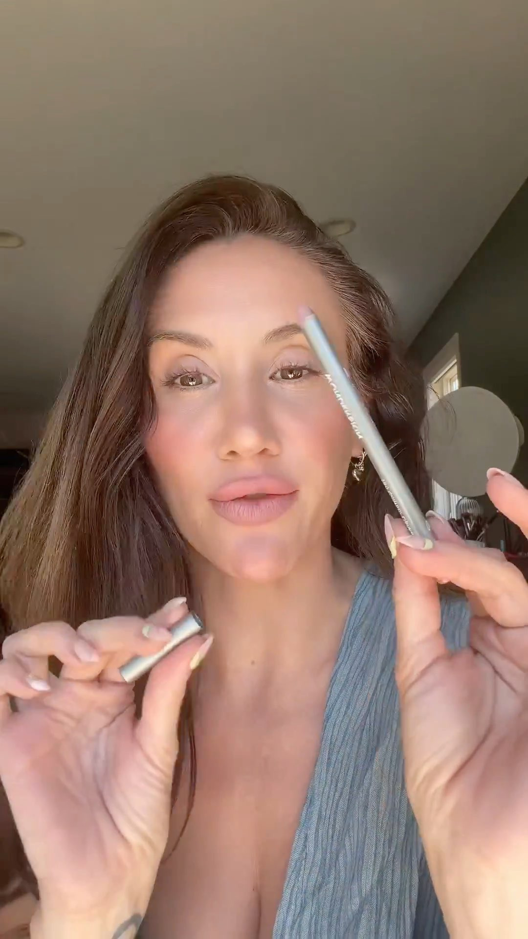 a lip liner that actually stays put all day — blush is the most beautiful shade. transfer proof waterproof feather proof and 6 hours of wear.

#lipliner #lipcombo #waterproofmakeup #makeupreview #wonderskin 360 contour lip liner blush 

 #LTKBeauty