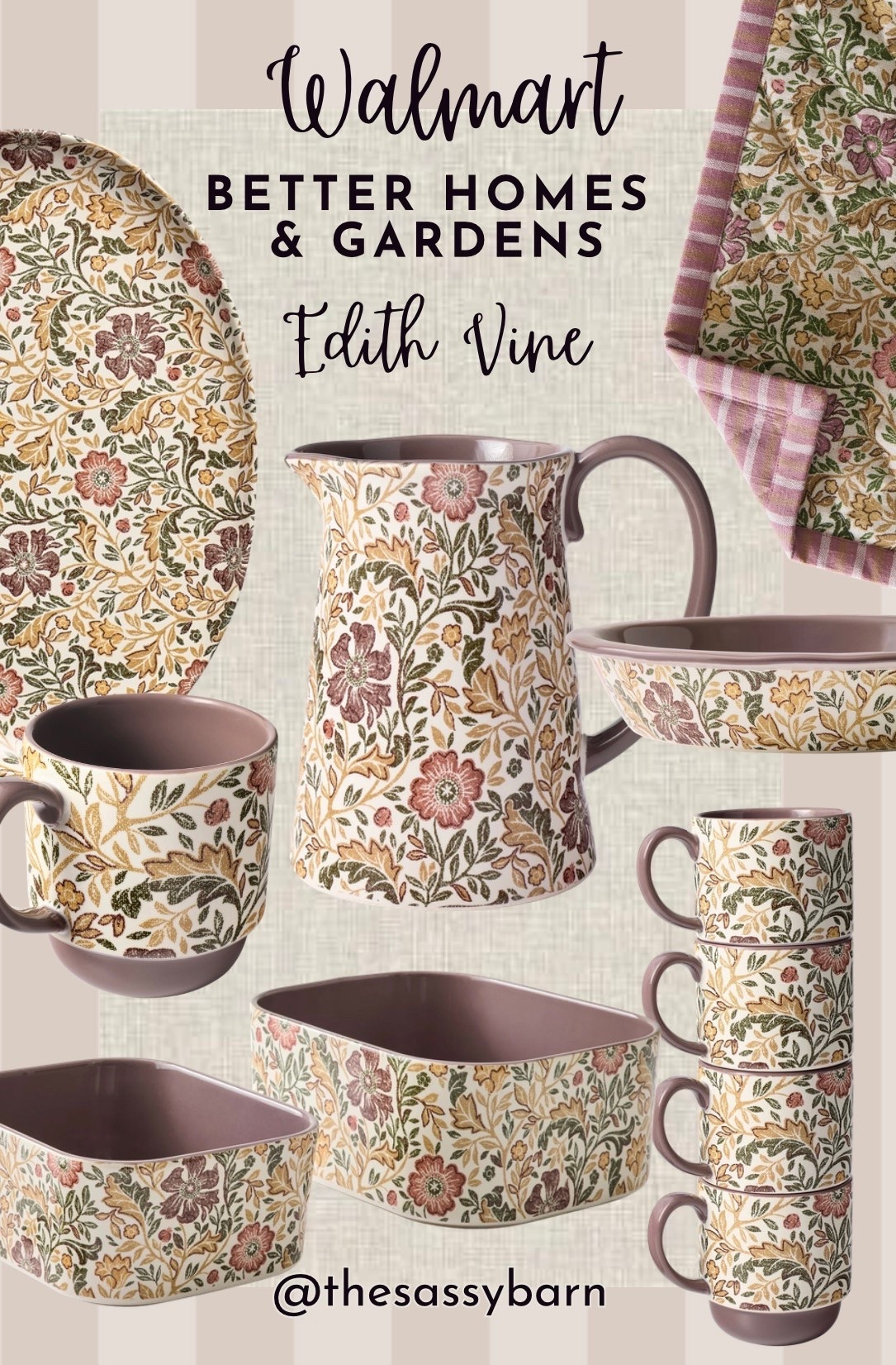 I can’t get over how pretty this new collection is at Walmart! Better Homes and Gardens Edith Vine!

#LTKHome #LTKSeasonal