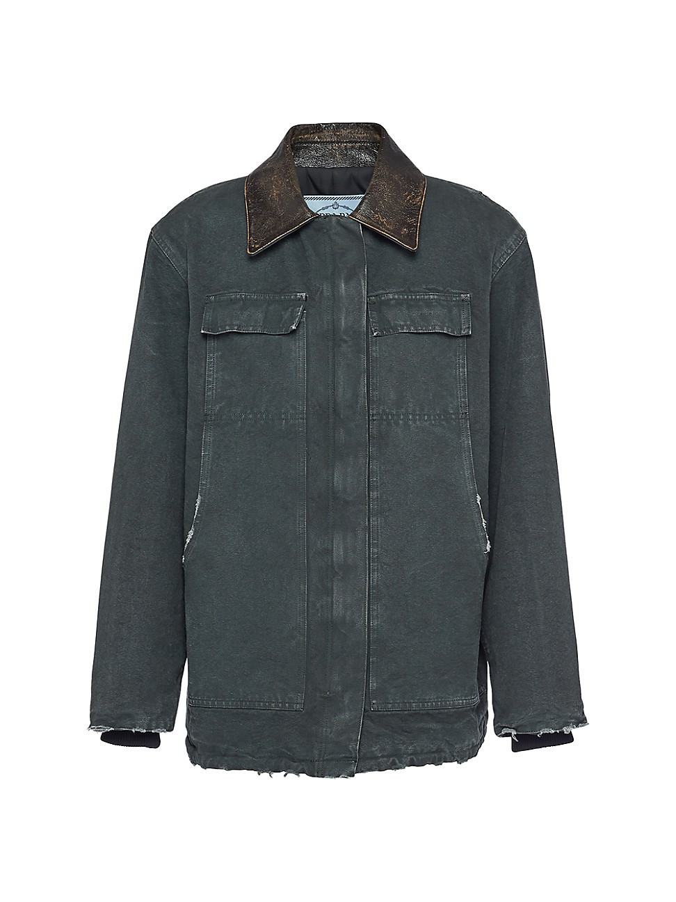 Women's Canvas Jacket - Grey - Size 6 | Saks Fifth Avenue