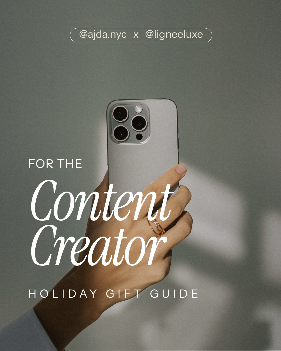 Handbag Gift Guide for the Content Creator 🤳✨

#LTKHoliday #LTKGiftGuide