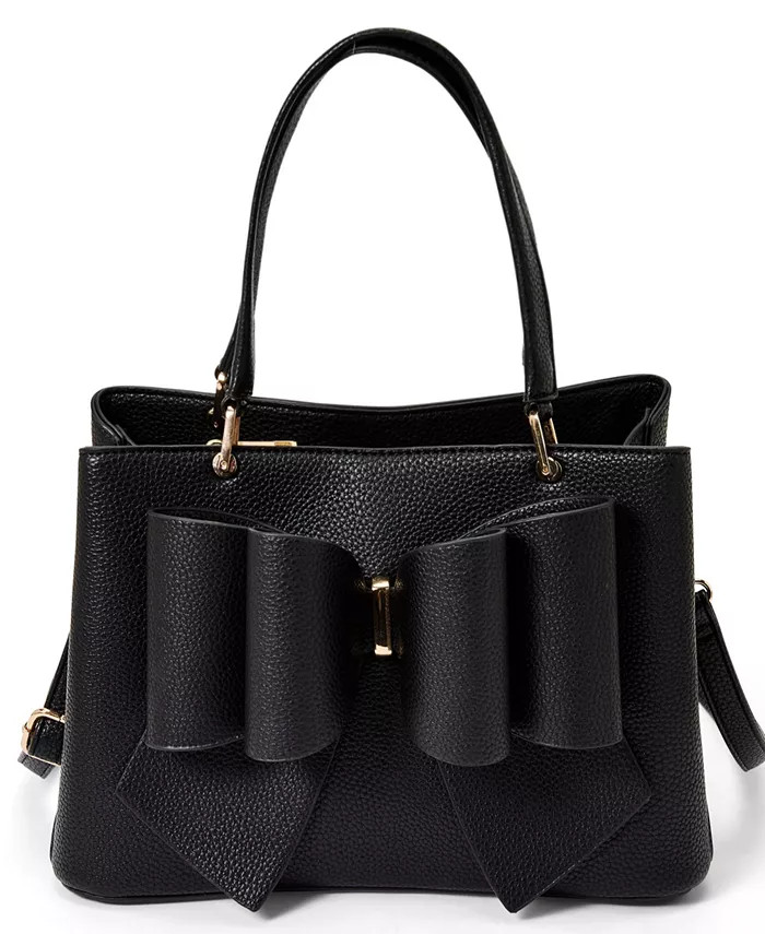 Women's Jenna Triple Compartment Bowtie Satchel Bag | Macys (US)