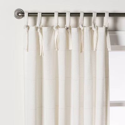 Windowpane Plaid Curtain Panel - Hearth & Hand™ with Magnolia | Target