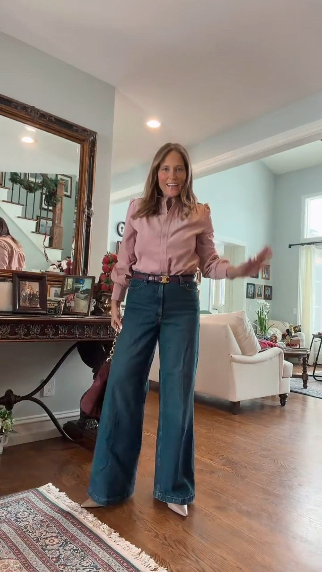 Business meeting OOTD with my sister, m

#LTKTall #LTKootd #LTKMidsize