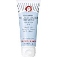 First Aid Beauty Ultra Repair Pure Mineral Sunscreen Moisturizer SPF 40 | Ulta