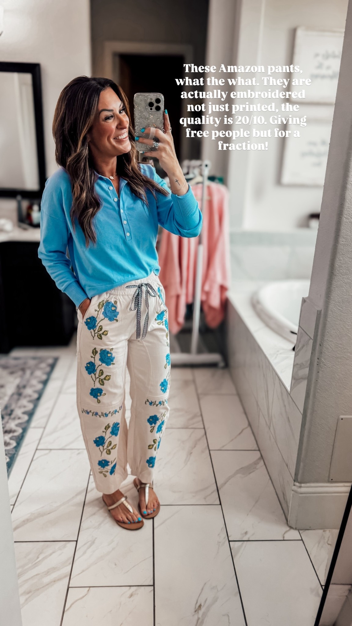  I did an XS in these pants and top! The quality of these pants is next level…20/10! Giving free people but for a fraction of the cost. I’m 5”6, usually a 0-2, XS/S, 32D, 140lb! 

#LTKootd #LTKSaleAlert #LTKgrwm