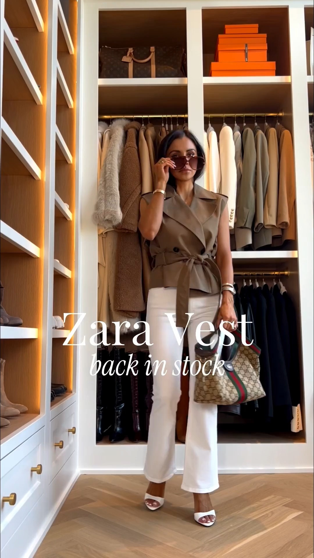 Zara new arrivals for spring 
My belted vest back in stock - so chic for a workwear look 
Wearing an extra small in tops
Madewell white crop jeans wearing a 24

#LTKOver40 #LTKPetite #LTKWorkwear