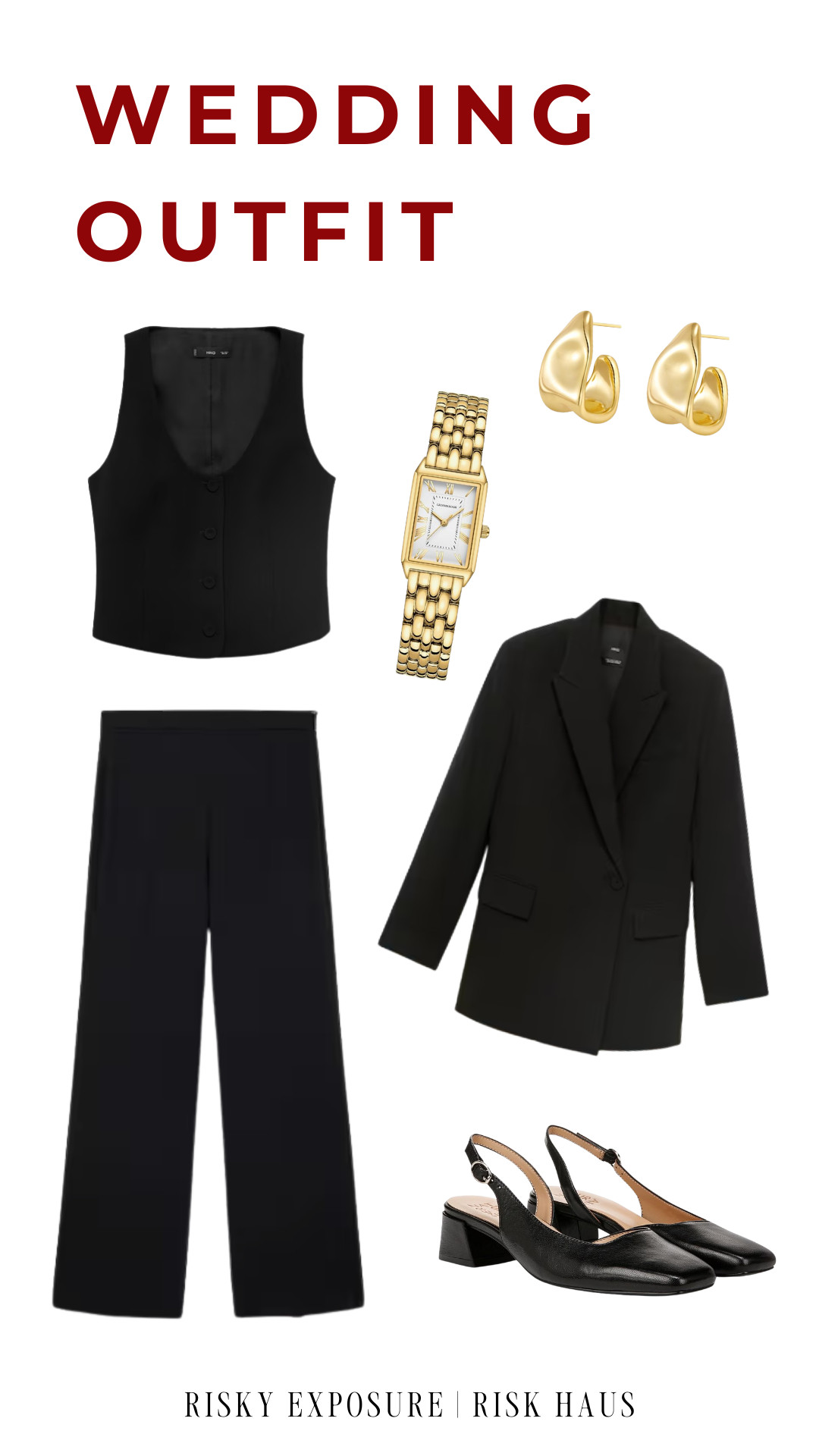 The perfect outfit for a wedding photographer. Comfortable and elevated, and the fabric is breathable, but very high quality. One of my favorite suits! 

 