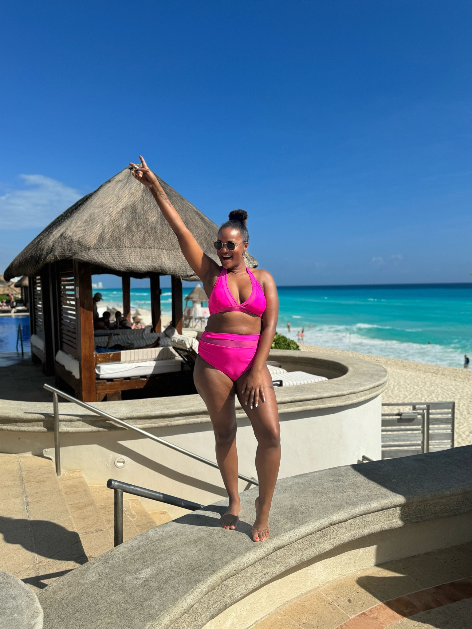 I love this suit for every mom bod out there! So flattering and covers the right areas! True to size! 
I got so many compliments and this will be on regular rotation! 

#LTKswim #LTKover40 #LTKtravel