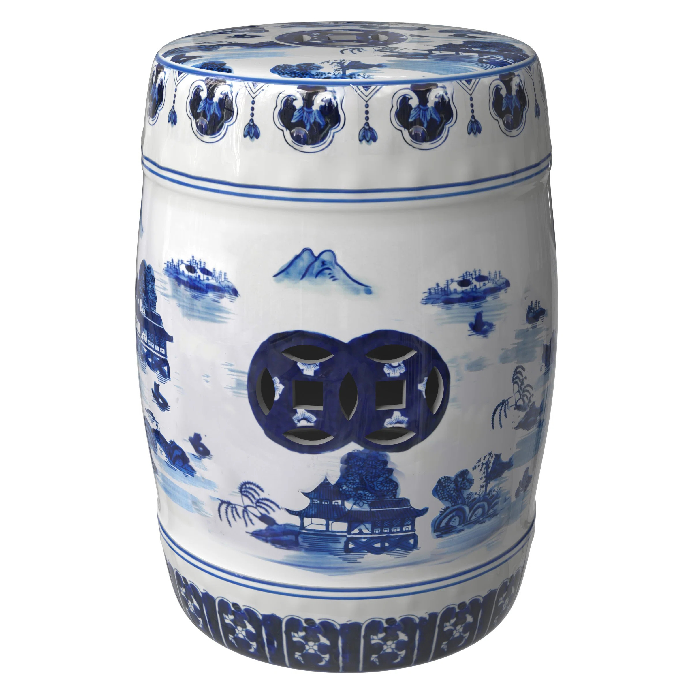 Feuerstein Ceramic Garden Stool | Wayfair North America