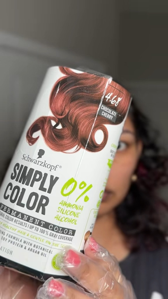 Schwarzkopf Simply Color Hair Dye: Chocolate Cherry 

#LTKSeasonal #LTKOver40 #LTKBeauty