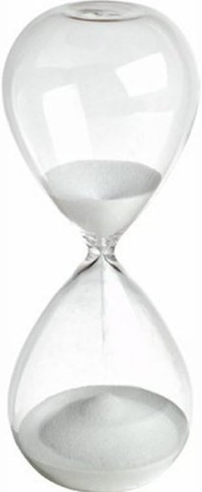Large Fashion Colorful Sand Glass Sandglass Hourglass Timer Clear Smooth Glass Measures 60min 60 ... | Amazon (US)