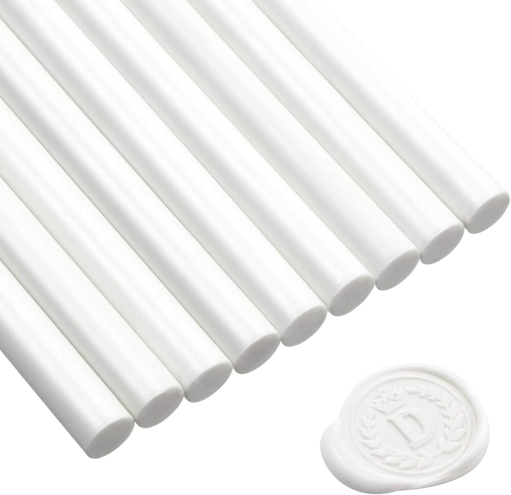 Nuanchu 15 Pcs Glue Gun Sealing Wax Sticks Retro Vintage Wax Sticks for Seal Stamp and Letter for... | Amazon (US)
