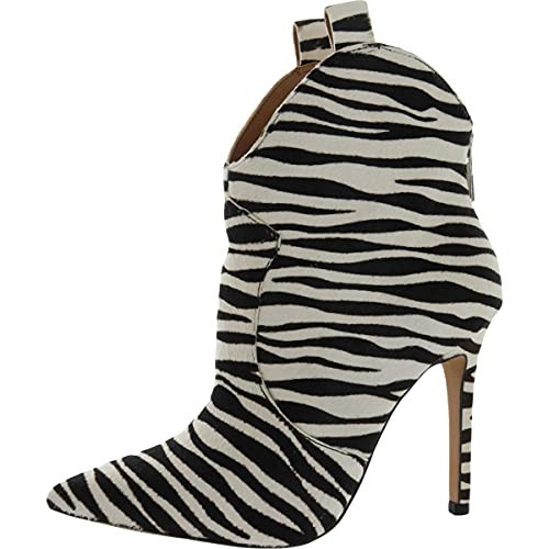 Jessica Simpson Women's Pixillez Fashion Boot, White/Black Zebra, 6 | Amazon (US)