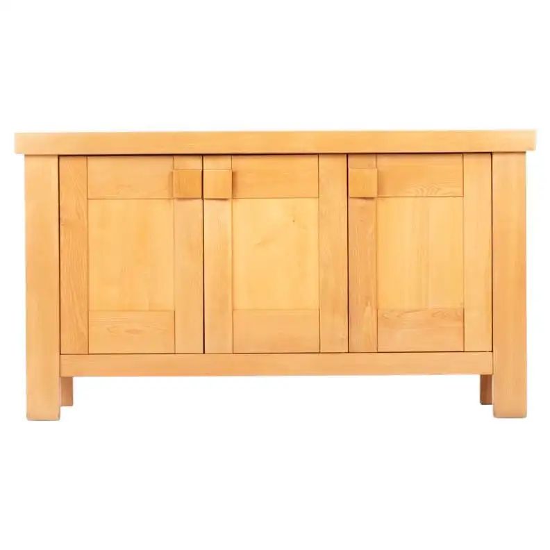 Elm Sideboard by Maison Regain, 1980 | 1stDibs