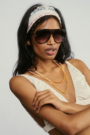 Fast Times Oversized Aviator Sunglasses | Free People (Global - UK&FR Excluded)