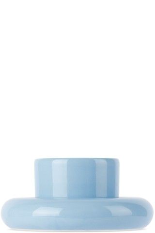 Gustaf Westman Objects - Blue Chunky Cup & Saucer | SSENSE