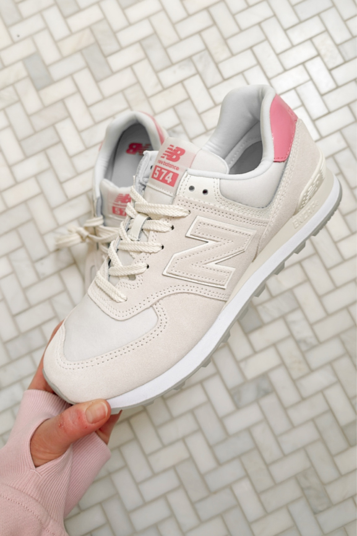 New balance sneakers. New arrival. Spring style. Spring outfit. New sneakers. Neutral sneakers. Everyday sneakers. Casual chic. Pink shoes. Mom outfit. Athleisure  

#LTKshoecrush #LTKfindsunder100 #LTKstyletip