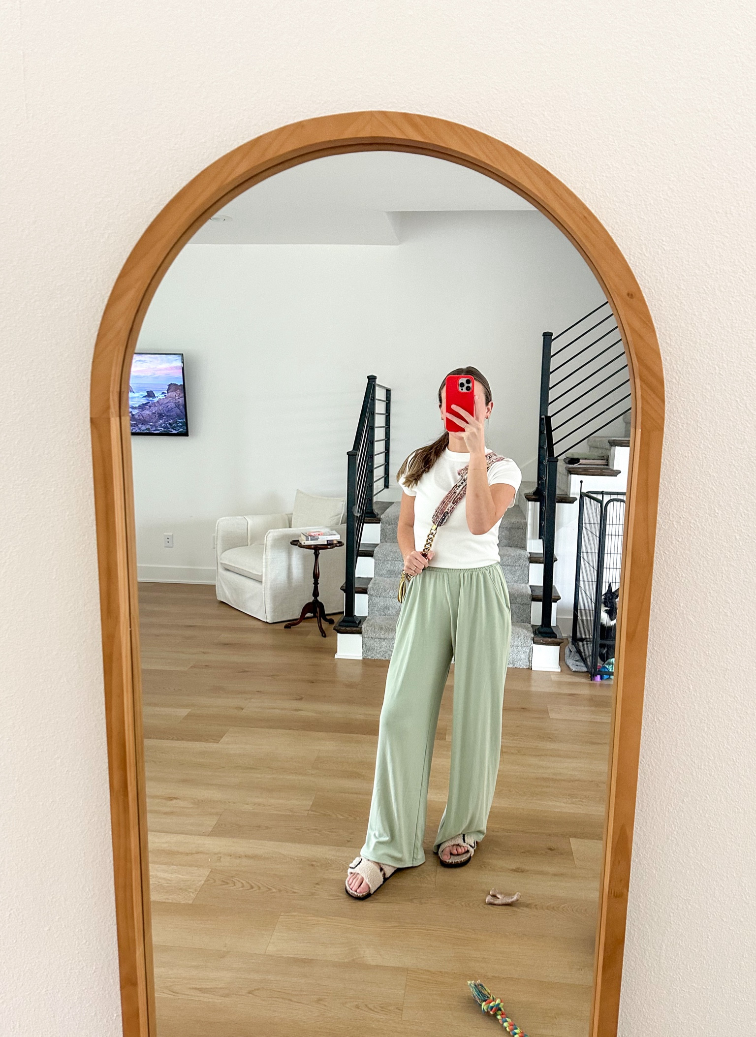 cutie new lounge pants from Abercrombie + target tee! both on sale! both pants and top come in so many cute colors! 

xs in pants, and small in top 

loungewear - lounge - cozy - pajamas - basic - tee shirts - basic tee - shirt - work from home 

#LTKsalealert #LTKstyletip