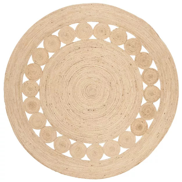 Noemi Solid Woven Round Rug - Safavieh | Target