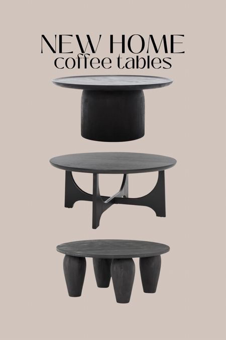 Black wood coffee tables

Living room furniture. Black coffee table. New home. Home decor. 

#LTKhome #LTKfamily