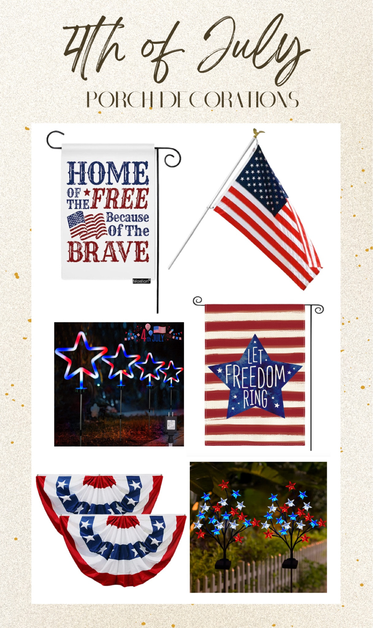 Fourth of July 🇺🇸 July 4th 🎇 Independence Day ❤️🤍💙 Porch Decorations 

Amazon, Flag, America, USA, outdoor, patio, decor, summer

#LTKSeasonal #LTKunder50 #LTKhome