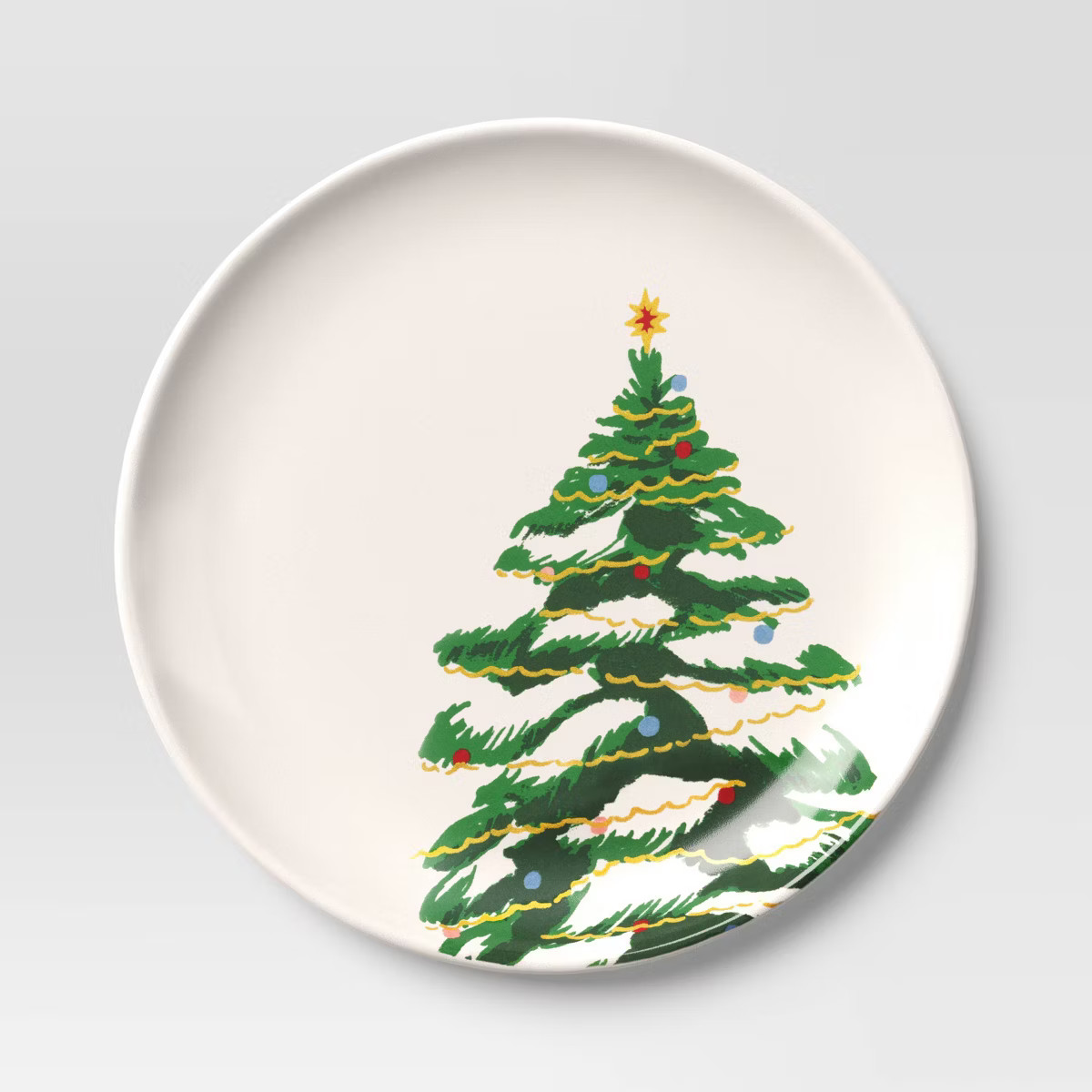 7" Melamine Tree Salad Plate White - Threshold™ | Target