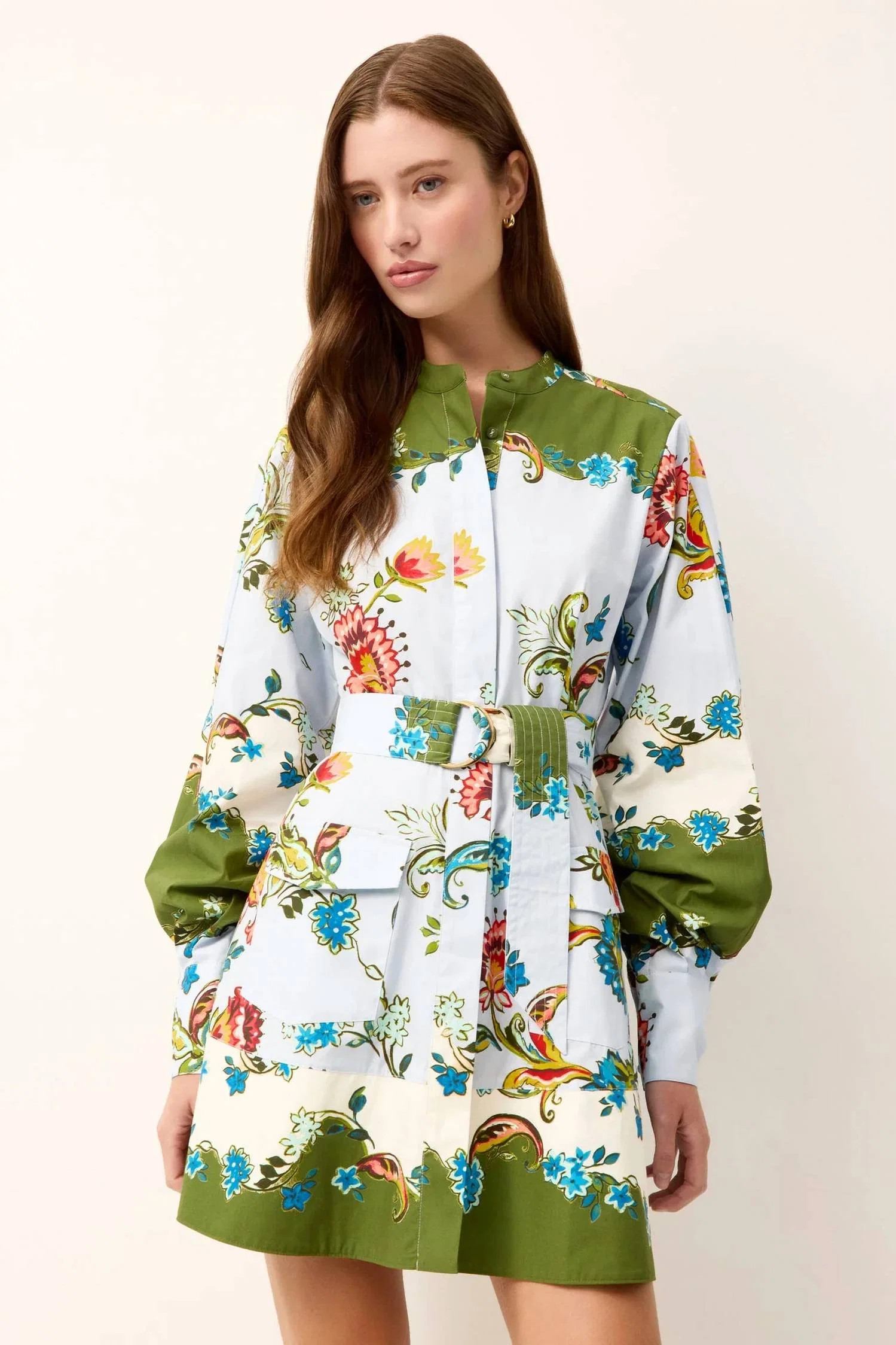 Hughes Long Sleeve Dress In Delphi | Shop Simon