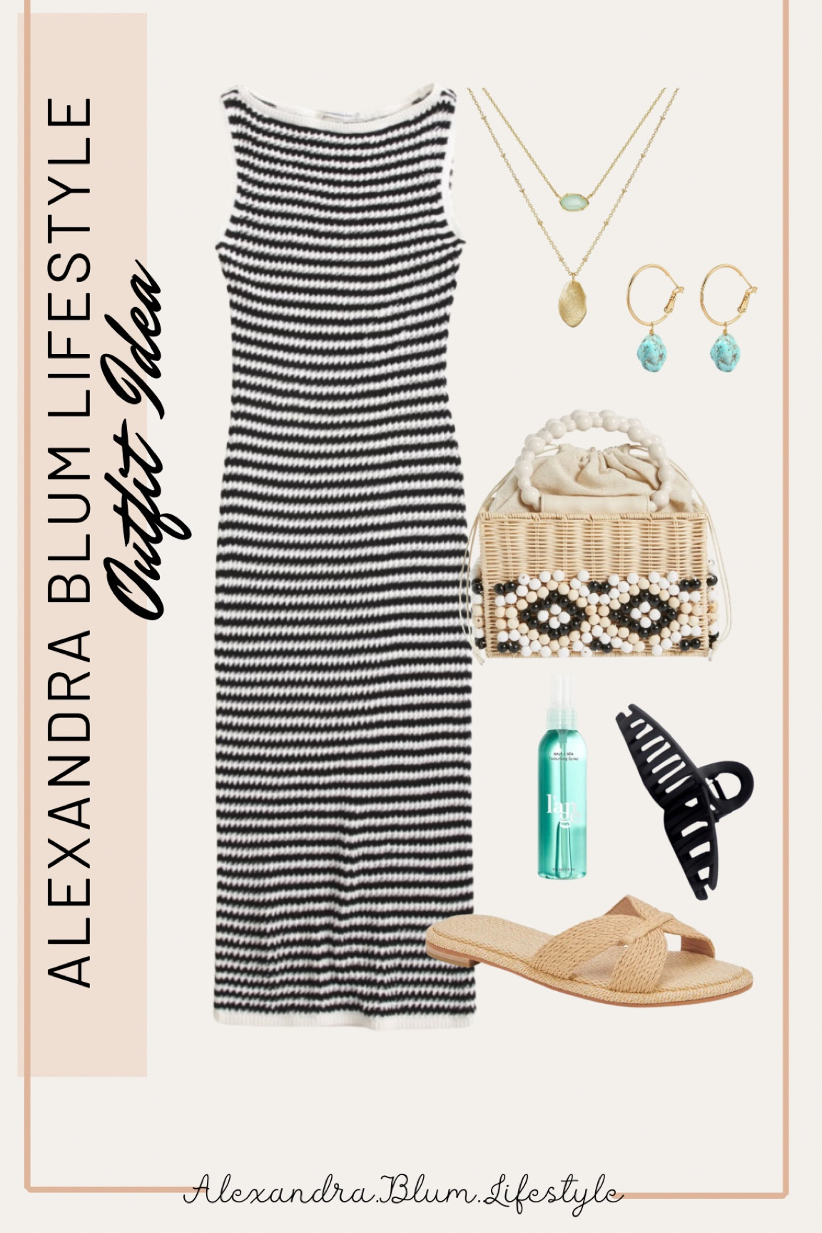 Abercrombie vacation outfit idea! Beach maxi crochet dress perfect for beach vacation dinner date night or lounging pool side at a resort! Beaded woven clutch is a perfect vacation , spring, and summer purse that will have everyone looking! I also paired this outfit with straw slide sandals, gold huggie hoop earrings, gold layered necklace, and a best selling Amazon beach hair spray! Amazon accessories! 

#LTKshoecrush #LTKitbag #LTKswim