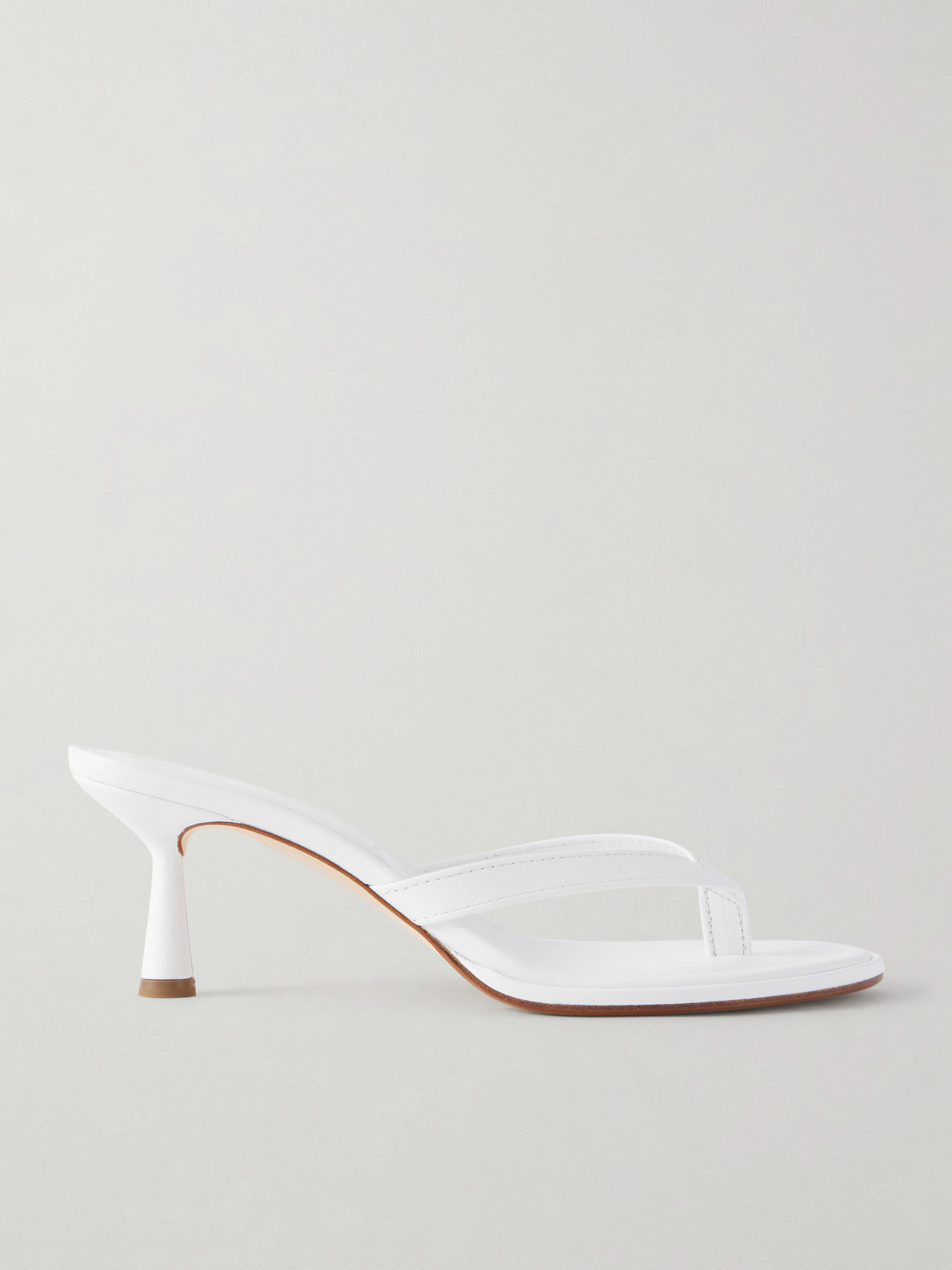 Aeyde - Daphne Leather Sandals - White | NET-A-PORTER (UK & EU)