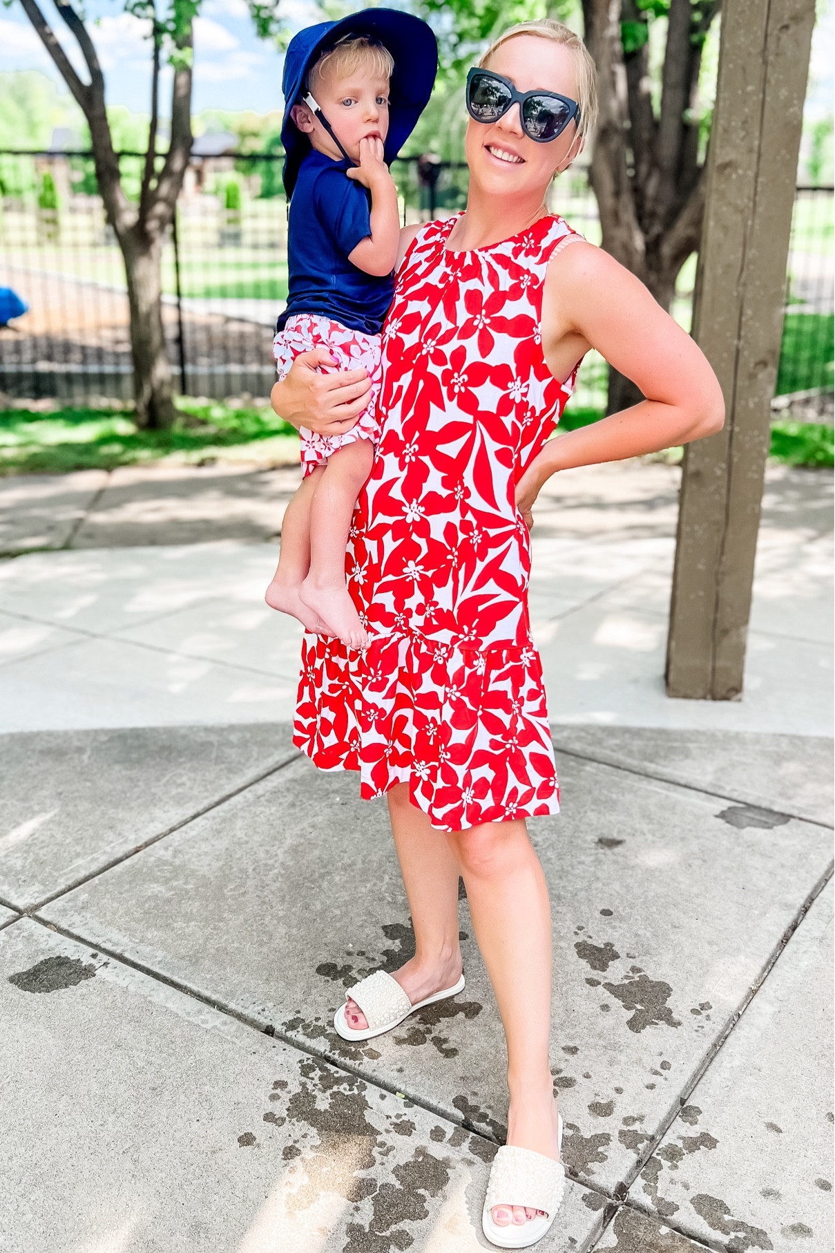 Mommy and me matching outfit for summer! Linking the mommy daughter options too. 
Matching outfit. Mommy and me. Pool outfit. Beach outfit. Posh peanut. Toddler boy. Toddler outfit. Mom outfit. 

#LTKBaby #LTKSaleAlert #LTKKids