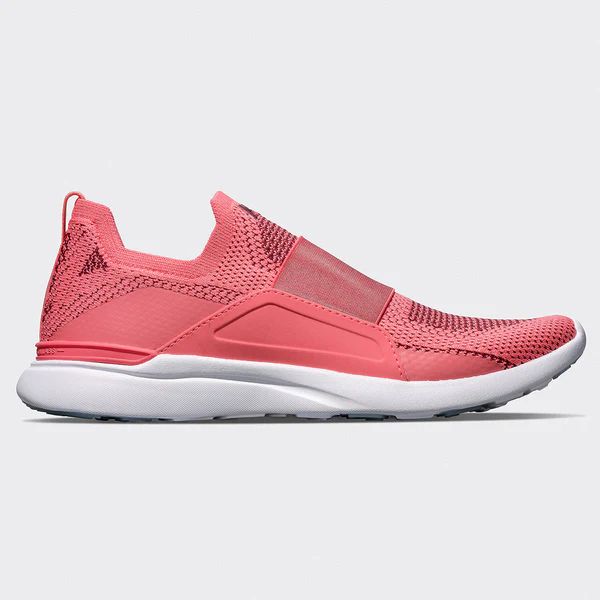 Women's TechLoom Bliss Fire Coral / Burgundy / White | APL - Athletic Propulsion Labs