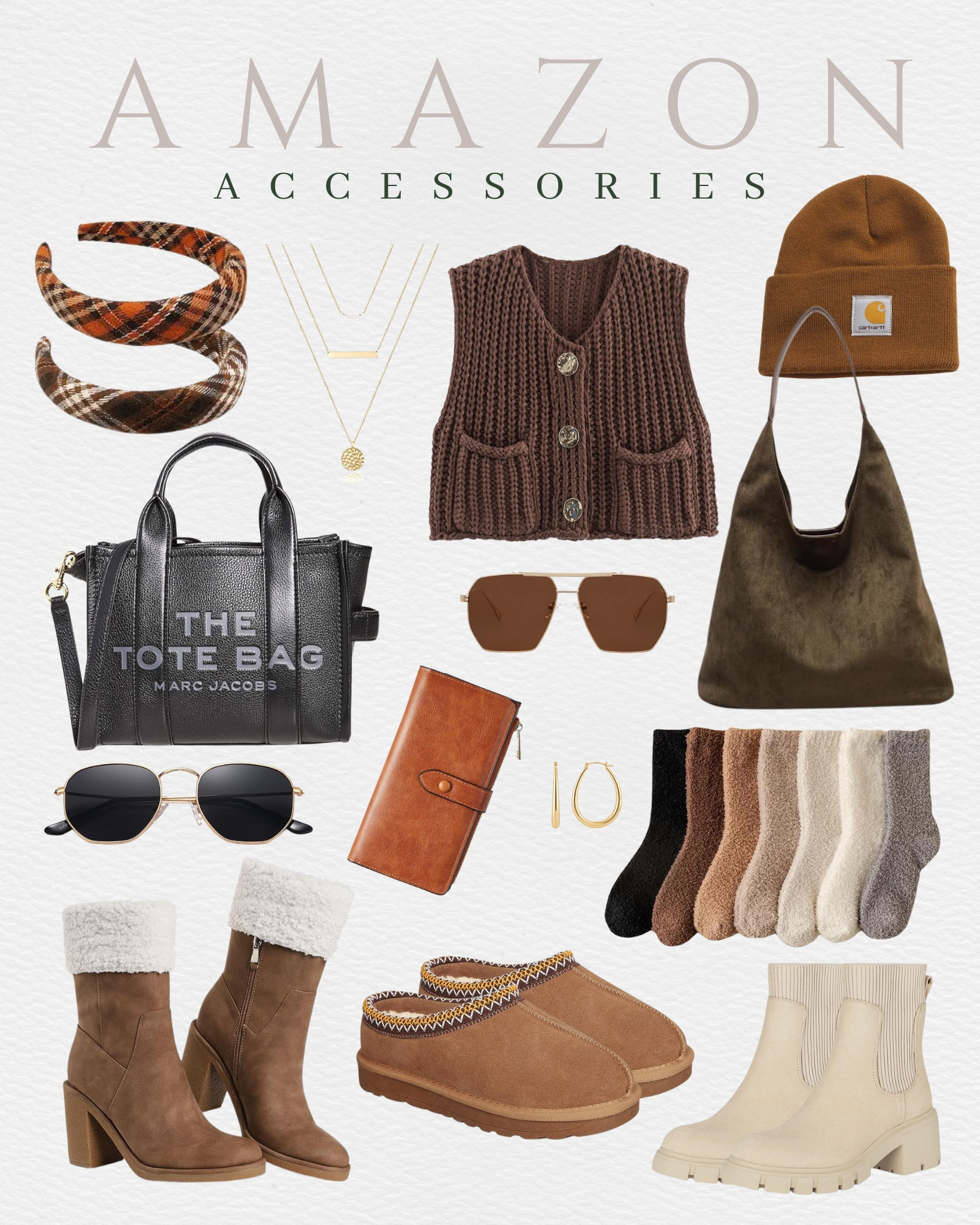 These Amazon accessories are perfect for adding some style to your outfits!
amazon accessories, outfit enhancers, stylish details, accessory must-haves, wardrobe essentials, fashion finds, trendy accessories, everyday style, seasonal style, easy accessories, affordable finds

#LTKSeasonal #LTKStyleTip #LTKU