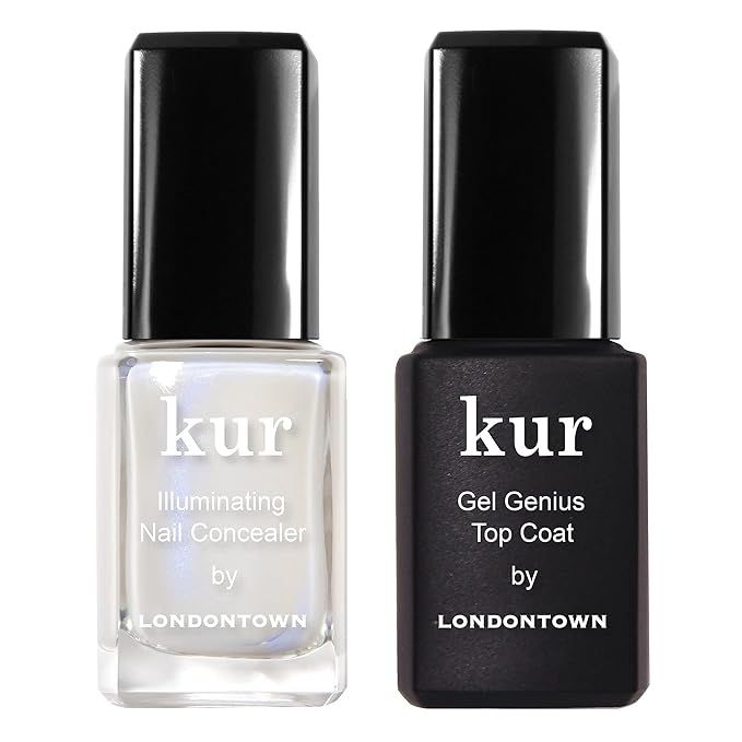 Londontown kur Conceal & Go Duo Set, Includes Nail Illuminating Concealer & Gel Genius Top Coat, ... | Amazon (US)