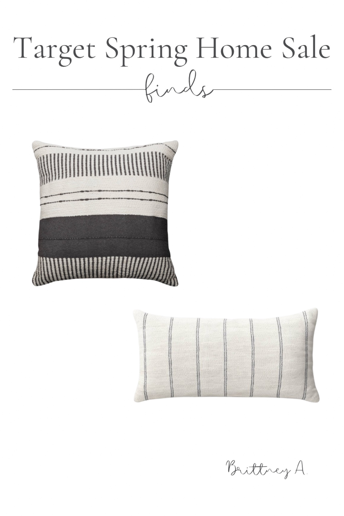 These modern outdoor pillows would look good with most patio furniture sets!

modern outdoor pillows / farmhouse pillow ideas / Brittney Allen

#LTKfamily #LTKhome #LTKsalealert