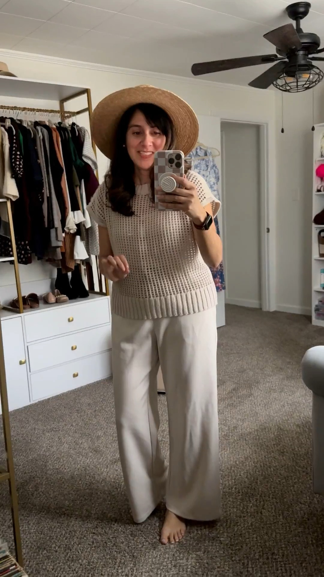 A comfortable “I’m going on vacation” look for when you're ￼ traveling. 

#LTKvlog #LTKstorytime #LTKdayinmylife