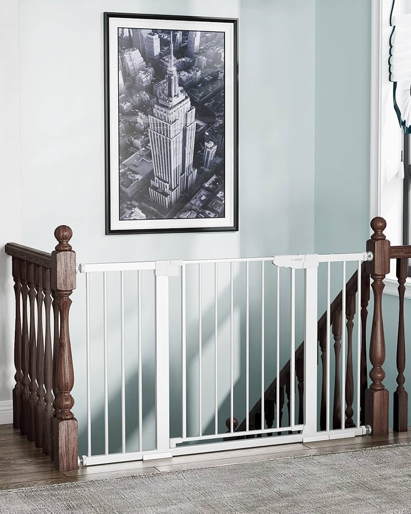 Mom's Choice Awards Winner-Cumbor 29.5"-51.6" Baby Gate Extra Wide, Easy Walk Thru Dog Gate for T... | Amazon (US)