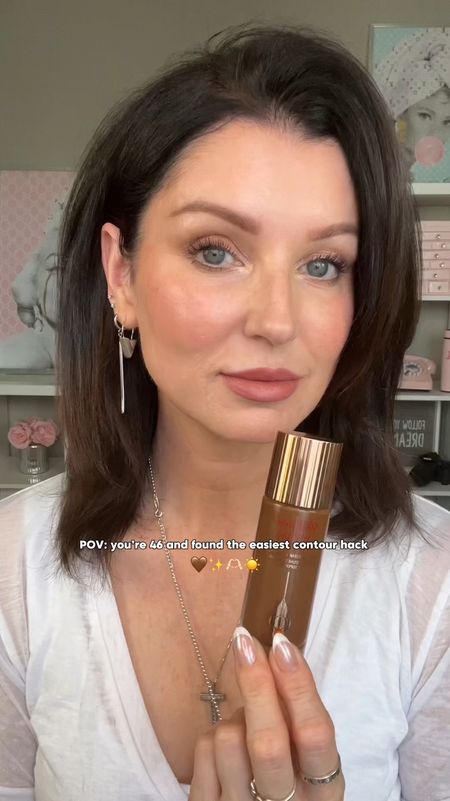 Adding contour to the face after 40 can be a challenge. I like to use the Charlotte Tilbury Flawless filter in shade 8 to bring my face back to life! 

#LTKbeauty #LTKVideo #LTKover40