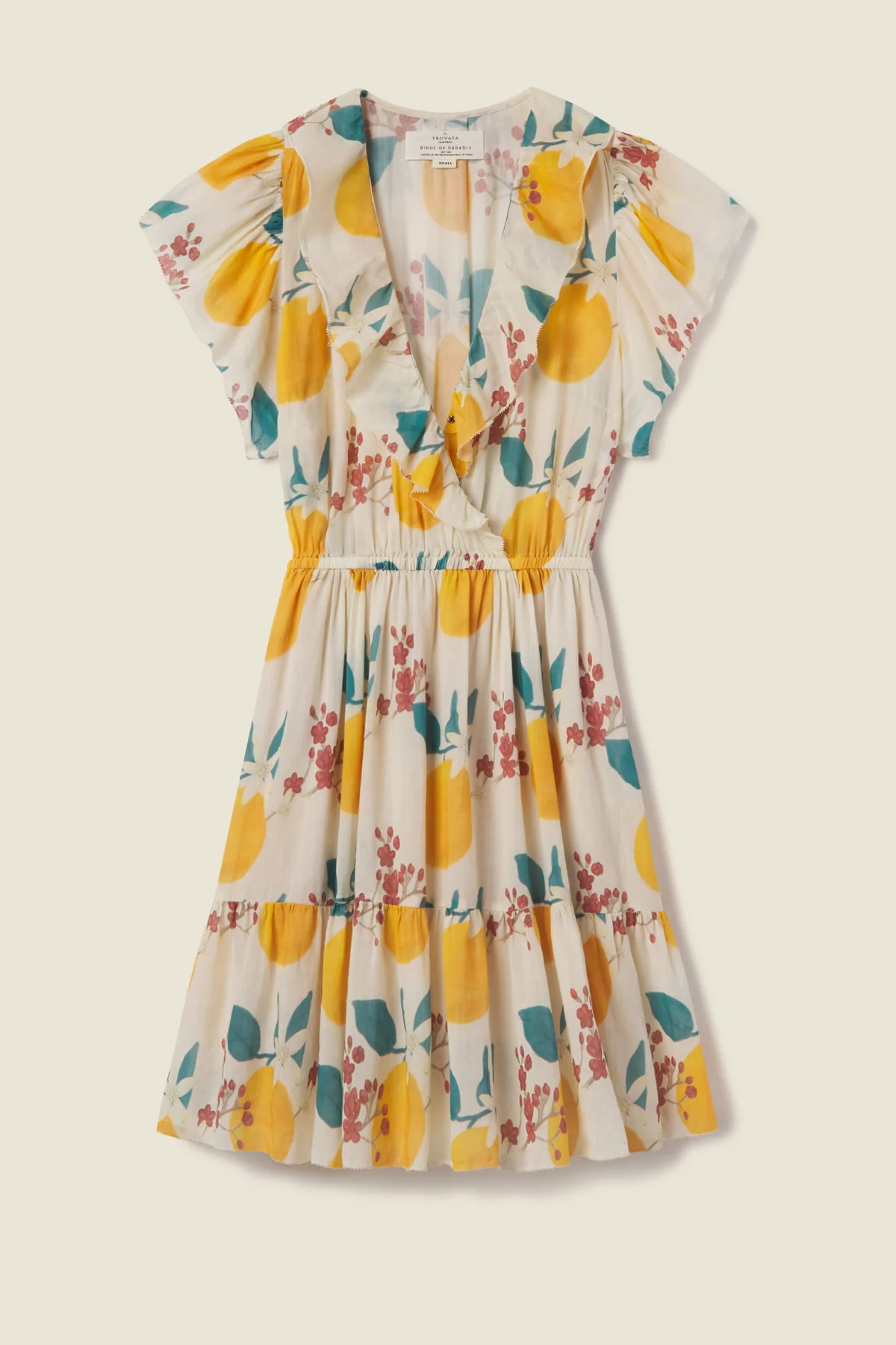Marcella Dress Valencia Print | TROVATA