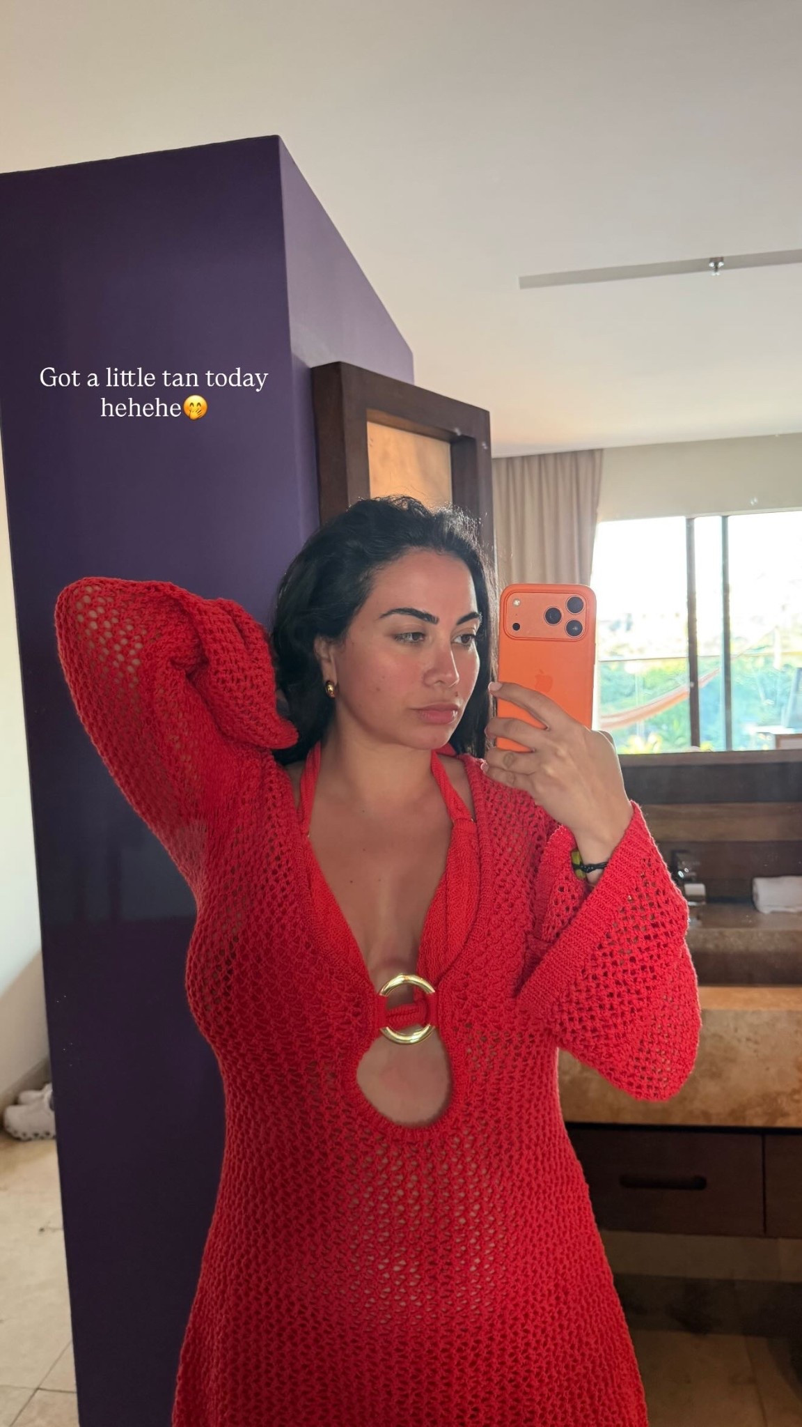 Got a little tan today 
hehehe🤭 wearing Monday swimwear. Color: chili pepper 

#LTKootd #LTKgrwm #LTKTravel