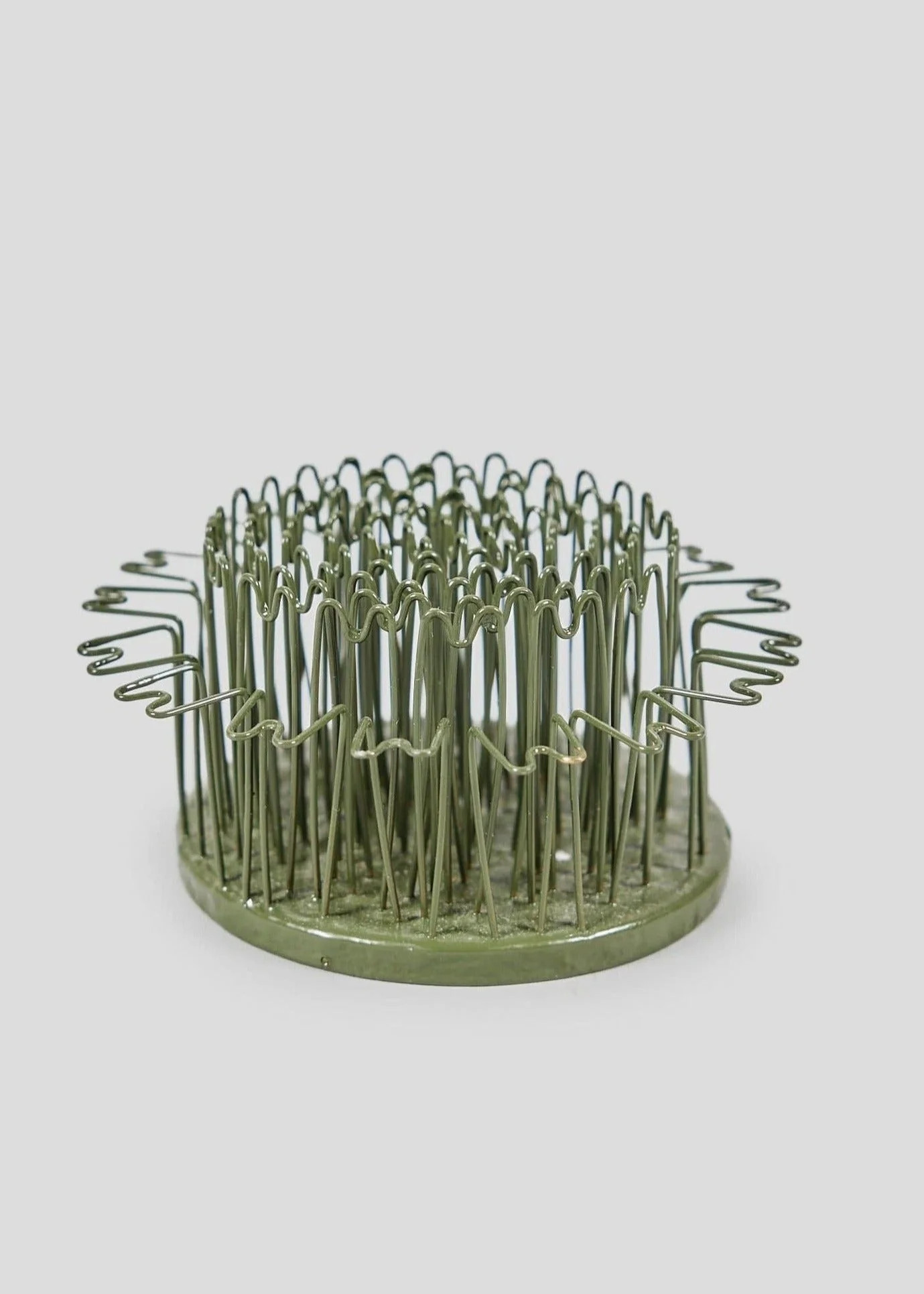 Round Flower Hairpin Flower Frog - 3.5" | Afloral