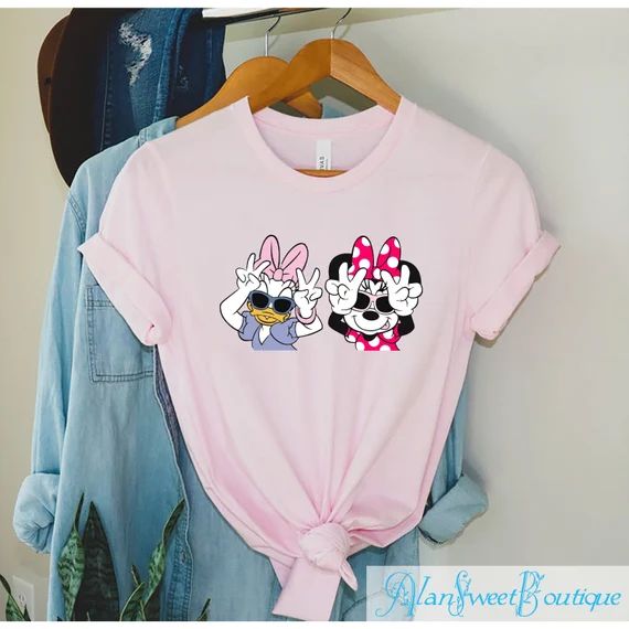 Minnie and Daisy Shirt Disney Best Friends Shirt Kids Disney | Etsy | Etsy (US)