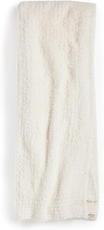 Barefoot Dreams Women's CozyChic Throw, Cream, Off White, One Size | Amazon (US)