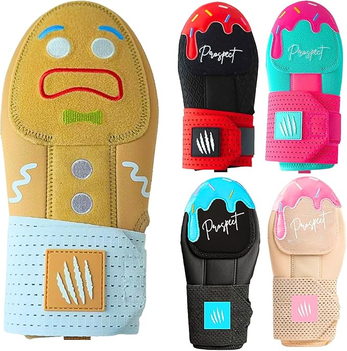 Baseball Sliding Mitt - Youth and Adult Sizes - Drippy Accessory Gingerbread Man, Ice Cream, Miam... | Amazon (US)