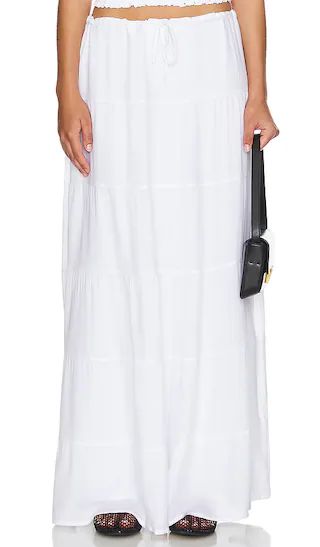 Ophelia Skirt in White | Revolve Clothing (Global)