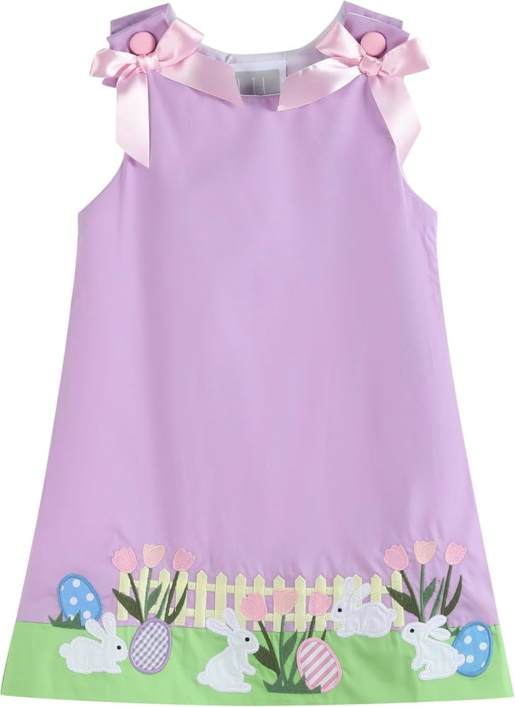 Lil cactus Baby and Girls Easter Bunny Dress | Amazon (US)
