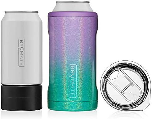 BrüMate HOPSULATOR TRíO 3-in-1 Stainless Steel Insulated Can Cooler, Works With 12 Oz, 16 Oz Ca... | Amazon (US)