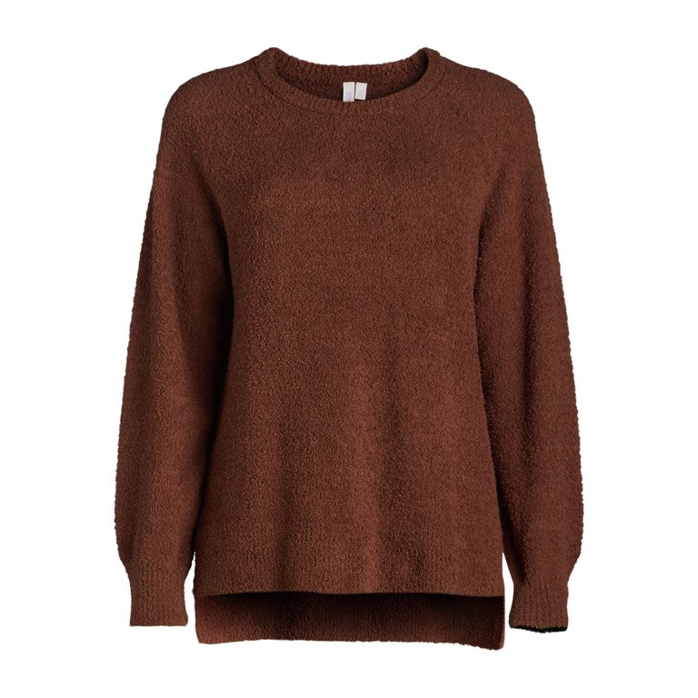 Joyspun Women's and Women’s Plus Chenille Top with Long Sleeves, Size XS-3X | Walmart (US)