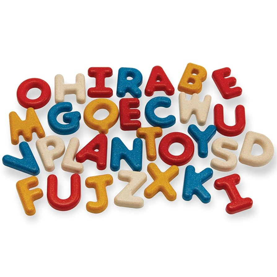 PlanToys Upper Case Alphabet (5406) | Amazon (US)