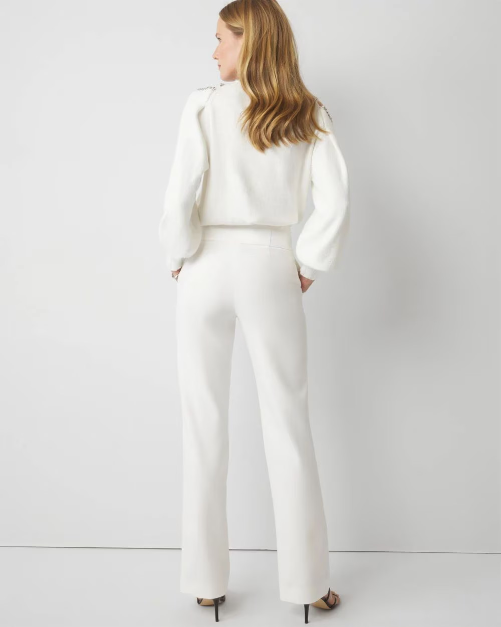 Extra High-Rise Tuxedo Luxe Stretch Trouser | White House Black Market